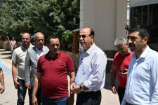 Başkan Geçit, Kurban Bayramı Sonrasındaki Temizlik Çalışmalarını İnceledi